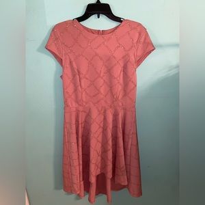 Pink & Gold Dress